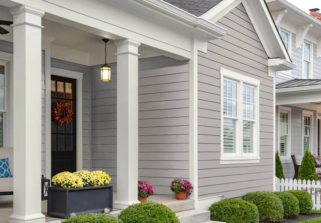 Hardie plank siding installed on a residential home in Bainbridge