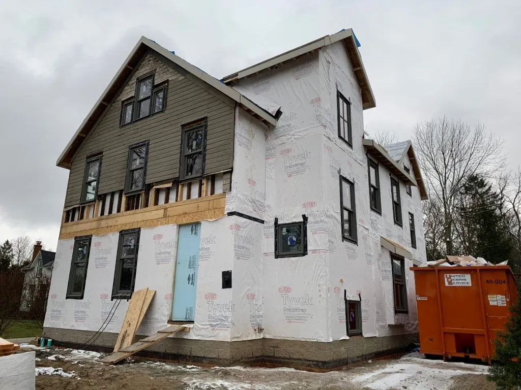 strongsville home adding james hardie siding