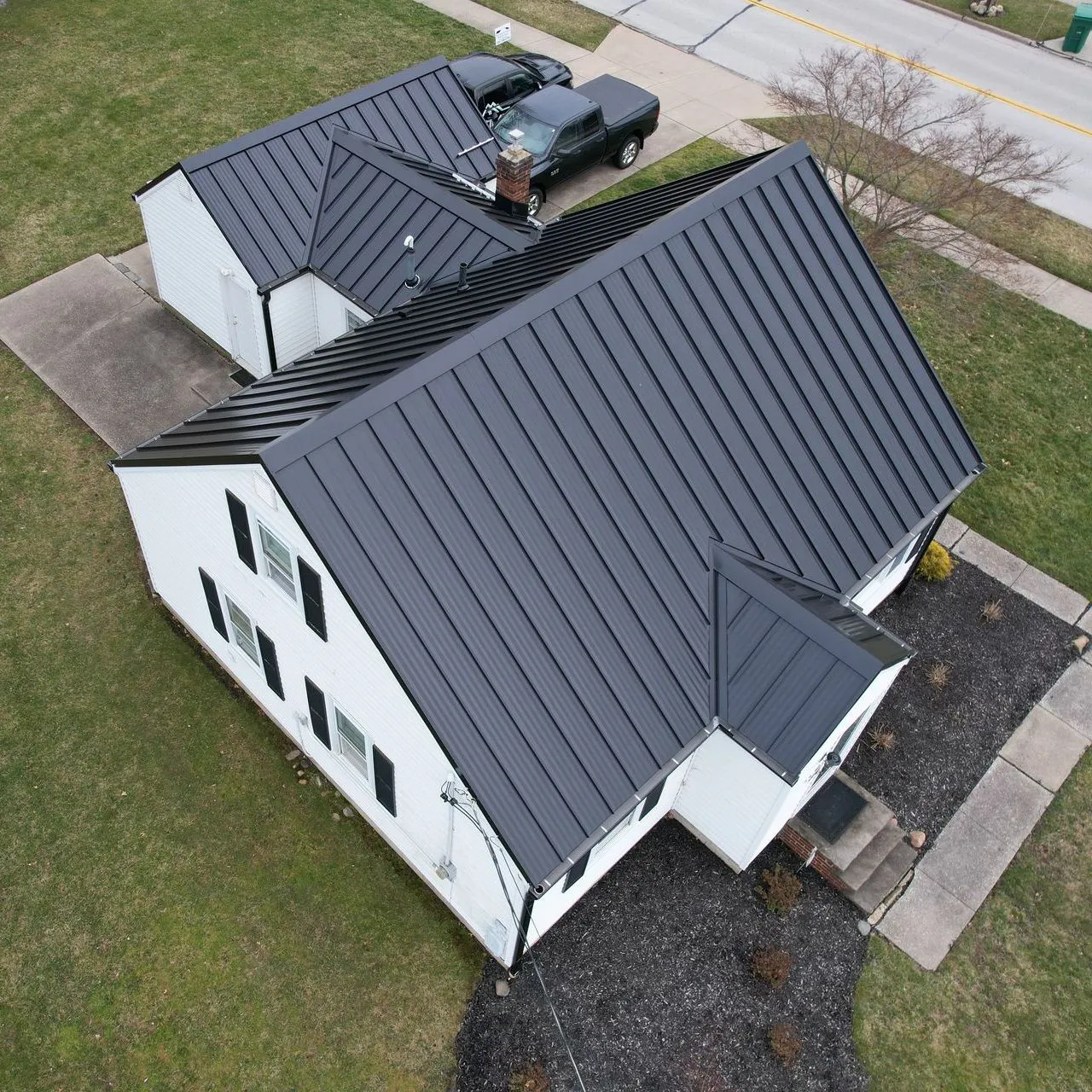 Metal roof replacement in Green, OH