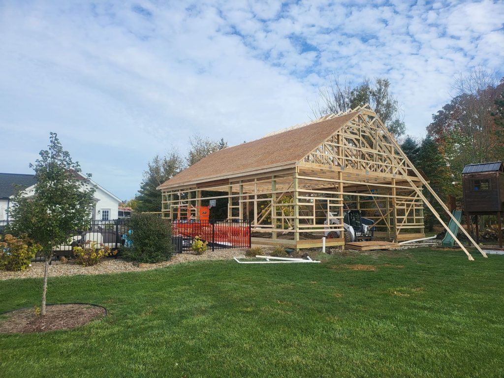 general construction project 1 atwater pole building project 7