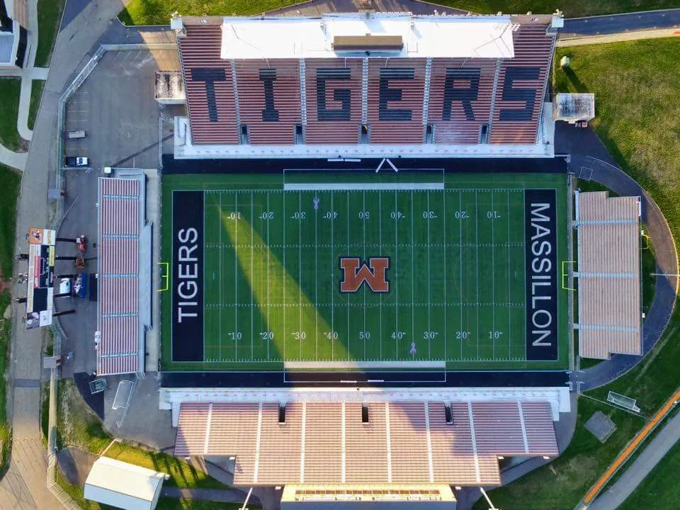 Tigers Stadium in Massillon