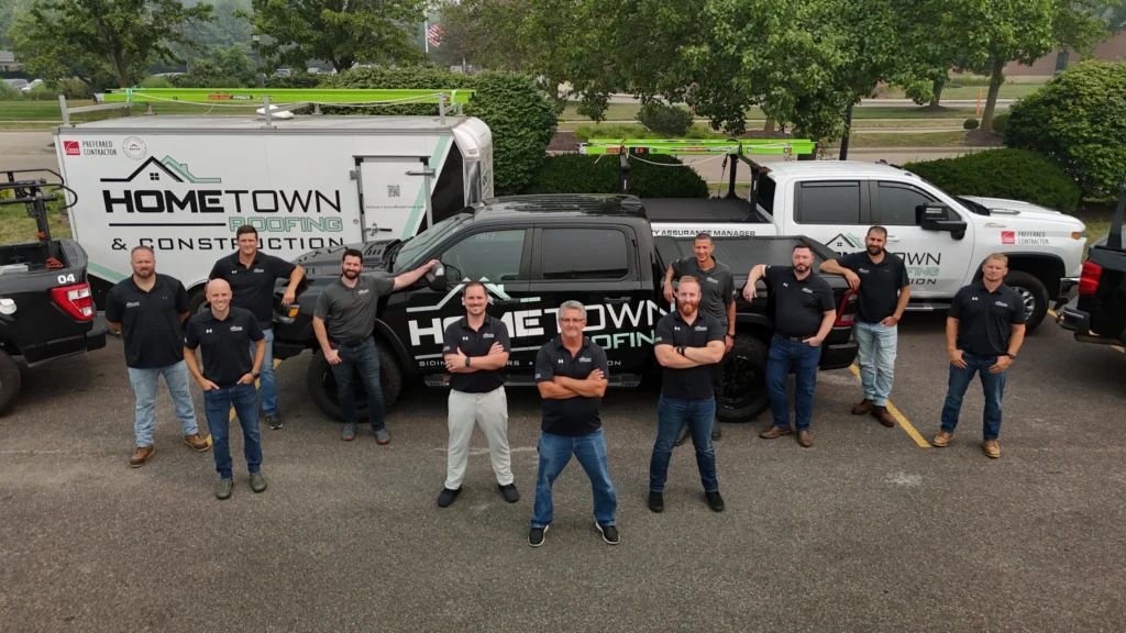 Hometown Roofing team